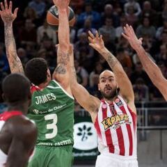 El Baskonia no resiste a Spanoulis (19) y su Olympiacos