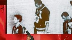 Tommie Smith fue la guinda en el homenaje a los mejores de 2008