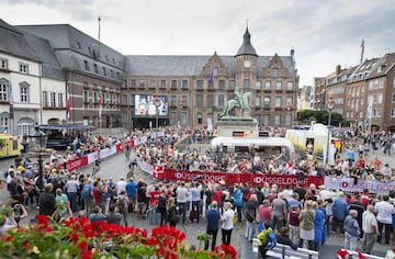 La presentación en Düsseldorf del Tour en imágenes