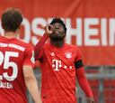 Alphonso Davies, gol y asistencia en la goleada del Bayern Múnich