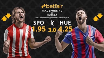 Real Sporting vs. SD Huesca: horario, TV, pronósticos, estadísticas y clasificación