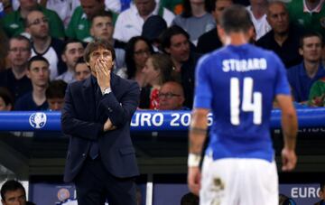 Como seleccionador de Italia sustituyó a Cesare Prandelli. En la Eurocopa de 2016 llegó a cuartos de final tras caer ante Alemania. En octavos consiguió vencer a la selección española. Tras el torneo continental se marchó de la 'azzurra'.