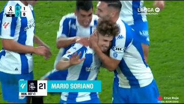 Ley del ex, en el 91′ y con un golazo espectacular: Mario Soriano y su obra de arte