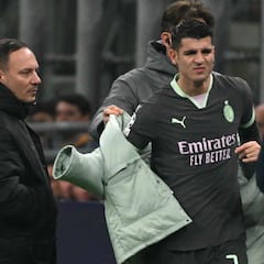 El Milan gana, pero pierde a Morata