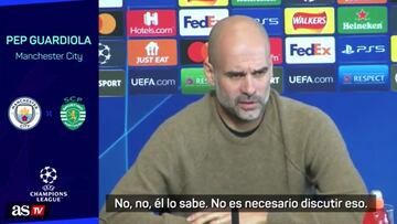 Guardiola se refiere a la "estupidez" de Walker