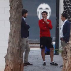 Longoria pone al día a Marcelino y Alemany tras su viaje