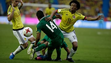 Colombia ante Bolivia - Colprensa