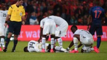 Akaminko se pierde el Mundial con Ghana por una lesi&oacute;n