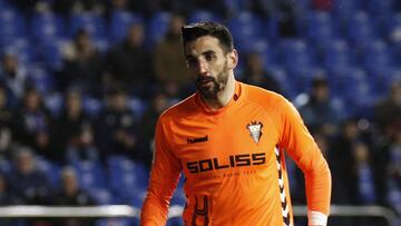 Tomeu Nadal, portero del Albacete