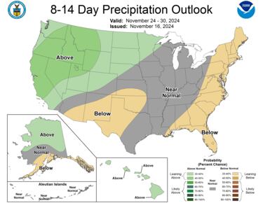 Plan ahead: The areas likely to see snow on Thanksgiving