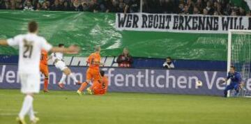 St. Gallen-Valencia. Karanovic anota el 2-1.