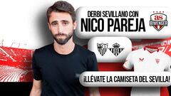 ¡Consigue la camiseta del Sevilla viviendo el derbi sevillano con Nico Pareja y Biwenger!