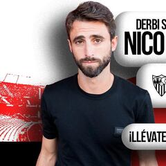 ¡Consigue la camiseta del Sevilla viviendo el derbi sevillano con Nico Pareja y Biwenger!