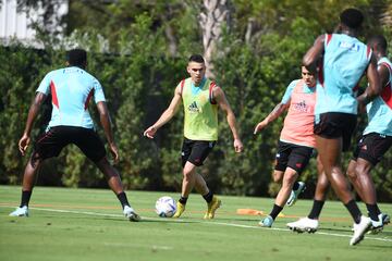 La Selección Colombia tuvo su segunda práctica en la sede deportiva del Inter de Miami. Los dirigidos por Néstor Lorenzo continúan la preparación para el juego ante Paraguay.