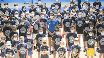 Carolina, anfitriona en la Movistar Academy Magariños