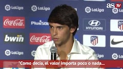 La pregunta más esperada: Joao Félix y los 127,2M€ que vale
