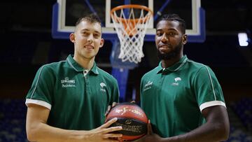 Presentaci&oacute;n de Kyle Witljer y Mathias Lessort, Unicaja