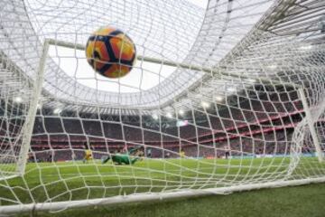 Lekue marca el 1-1.