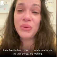 Coronavirus: US "is not prepared", warns nurse in emotional video