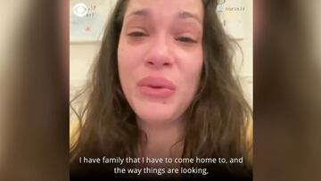 Enfermera entre lágrimas encoge a EE.UU: "No estmos preparados"