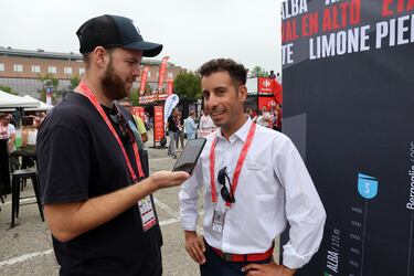 Fabio Aru: “Me pone muy feliz ver tanta gente en Italia con La Vuelta”
