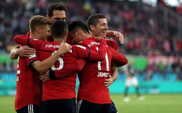 El colombiano llegó a tres goles en la Bundesliga, tras anotar en el triunfo de Bayern Múnich 3-1 sobre el Wolfsburgo