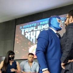 Dr. Wagner Jr. y Blue Demon Jr. estelarizarán Triplemania XXVII