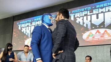 Dr. Wagner Jr. y Blue Demon Jr. estelarizarán Triplemania XXVII