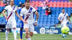 Sergi Enrich of Eibar in action during La Liga football match played between Getafe CF and SD Eibar at Coliseum Alfonso Perez on May 09, 2021 in Getafe, Madrid, Spain.
 AFP7 
 09/05/2021 ONLY FOR USE IN SPAIN