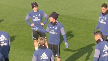 Coentrao gets shirty with Cristiano for mocking him after nutmeg