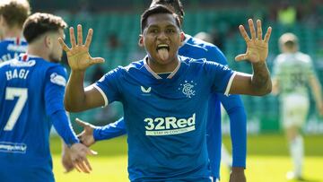 Alfredo Morelos corta racha ante Celtic y llega 55 goles en Liga