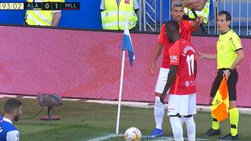 El Mallorca 'sublima' así el arte de perder tiempo en el córner