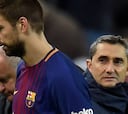 Piqué no sale a entrenarse
y es seria duda ante el Getafe