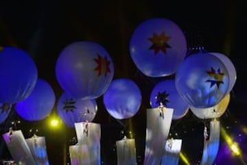 Ceremonia de inauguración de la Copa América Chile 2015