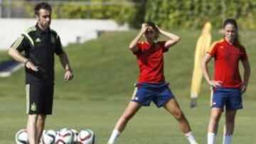 Jorge Vilda, seleccionador Sub-19.