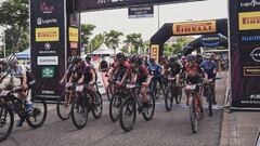 Salida de un de las etapas de La Rioja Bike Race.