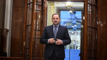 MADRID, SPAIN - DECEMBER 19: The deputy of the Mixed Group, Jose Luis Abalos, on his arrival to a plenary session at the Congress of Deputies, on 19 December, 2024 in Madrid, Spain. The Plenary of the Congress gives the final 'green light' to the bill creating a new minimum tax for multinational companies, a rule that includes part of the tax reform that the Government wanted. The doubt is whether the amendments of PP and Junts, which have been introduced in the Senate and which may reach the Official State Gazette (BOE) against the criteria of the Government, will be included. On the other hand, during the plenary session, the draft organic law on the prevention of losses and food waste will also be voted on. (Photo By Fernando Sanchez/Europa Press via Getty Images)
