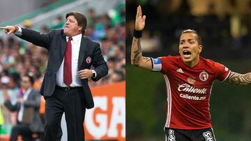 Miguel Herrera confirma que Dayro Moreno ya no es de Xolos