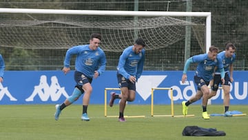 Entrenamiento Deportivo de La Coruña. svensson quiles