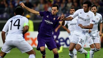 Sigue en directo y online el partido entre Fiorentina y Qarabag