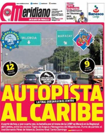 Portadas de la prensa mundial