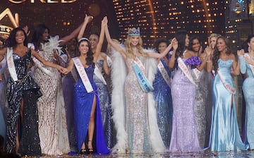 Krystyna Pyszko es la ganadora del t¨ªtulo de Miss Mundo 2024. Con 24 a?os de edad y una estatura de 180 cm, es pol¨ªglota,(ingl¨¦s, polaco, eslovaco y alem¨¢n). Se destaca voluntaria y modelo internacional. Cuenta con estudios en Derecho y Administraci¨®n de Empresas, Krystyna dedica su tiempo a su fundaci¨®n hom¨®nima, donde sigue comprometida con su labor ben¨¦fica. Uno de sus logros m¨¢s significativos fue establecer una escuela de ingl¨¦s para ni?os desfavorecidos en Tanzania, donde tambi¨¦n ofreci¨® su ayuda como voluntaria.