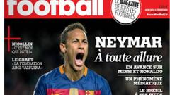 France Football places Neymar ahead of Messi and Cristiano