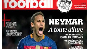 Neymar "at full speed"