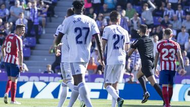06/10/19 PARTIDO PRIMERA DIVISION
REAL VALLADOLID - ATLETICO DE MADRID
VAR PENALTI Arbitro JOSE MARIA SANCHEZ MARTINEZ