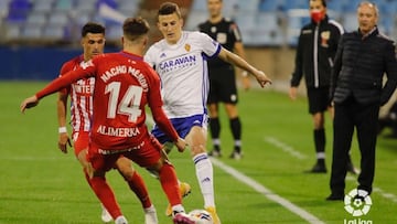 Zaragoza 0 - Sporting 0: resumen, goles y resultado