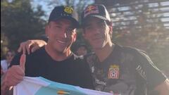 Uno de los mejores de la historia sorprendió con una camiseta de Curicó