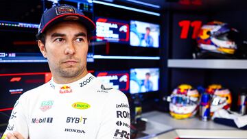 Checo Pérez tendrá cambios en su garaje de Red Bull