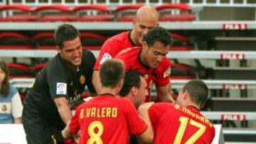 <strong>MALLORCA 4 - GETAFE 2.</strong> El Mallorca empezó perdiendo 0-2, pero se ha especializado en remontadas.