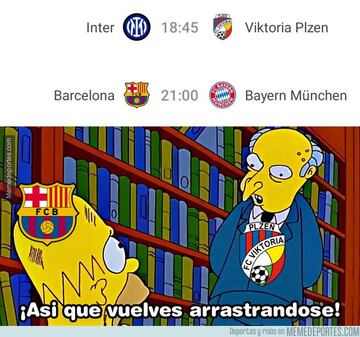 Los memes de las eliminaciones del Barça y Atleti en Champions